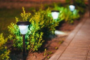 professional electric inc outdoor lighting installation